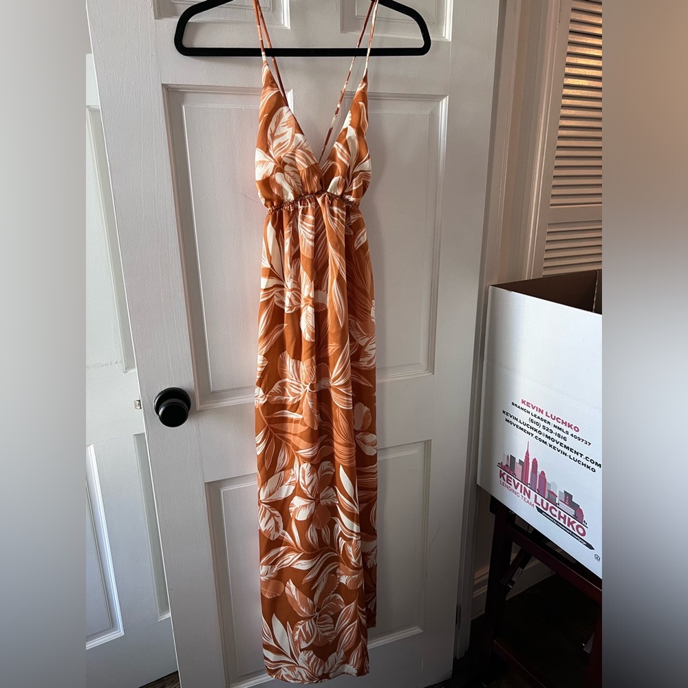 Satin Vacation Dress